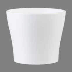 White Plant Pot - 19cm