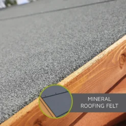 Mercia 6 X 4ft Overlap Pent Bike Shed -Green Haven Shop 12820074 1514989186365727