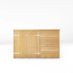 Mercia 6 X 3ft Overlap Pent Bike Shed - Incl. Installation -Green Haven Shop 12825544 1194989186145779