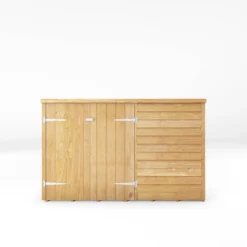 Mercia 6 X 4ft Overlap Pent Bike Shed - Incl. Installation -Green Haven Shop 12825547 1454989186671628