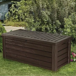 Keter Westwood Outdoor Garden Storage Box 570L - Brown 12 Keter Westwood Outdoor Garden Storage Box 570L - Brown -Green Haven Shop 12828828 6994858568444073