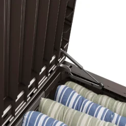 Keter Westwood Outdoor Garden Storage Box 570L - Brown 14 Keter Westwood Outdoor Garden Storage Box 570L - Brown -Green Haven Shop 12828828 8004858568533320