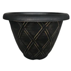 Westminster Lattice Round Pot - 33cm -Green Haven Shop 12834659 2724833167497791