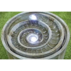 Stylish Fountains Fossil Water Feature Incl LEDS -Green Haven Shop 12836974 1244833171486912