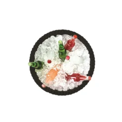 Keter Cool Stool Outdoor Ice Cooler Table 39L - Graphite -Green Haven Shop 12884590 1094843404688620