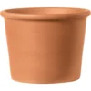Terracotta Border Cylinder Pot - 18cm
