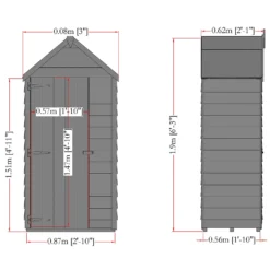 Shire Tool Store Overlap - 3x2ft -Green Haven Shop 12887191 6384851580684872