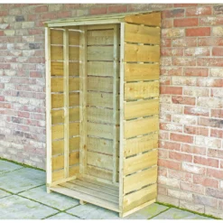 Shire Tall Wall Log Store - 3x1.5ft -Green Haven Shop 12887202 1464851593337372