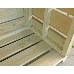 Shire Tall Wall Log Store - 3x1.5ft -Green Haven Shop 12887202 2104851593390721