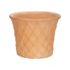 Terracotta Lattice Cone Plant Pot - 22cm -Green Haven Shop 12887452 1115011025311131