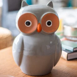 Ceramic Owl Garden Ornament - 25cm -Green Haven Shop 12890924 1604941774151704