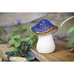 Ceramic Mushroom Garden Ornament - Medium -Green Haven Shop 12890925 1184843660752132