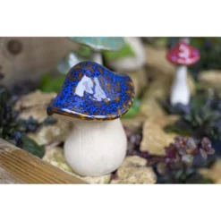 Ceramic Mushroom Garden Ornament - Medium -Green Haven Shop 12890925 1364843660839528