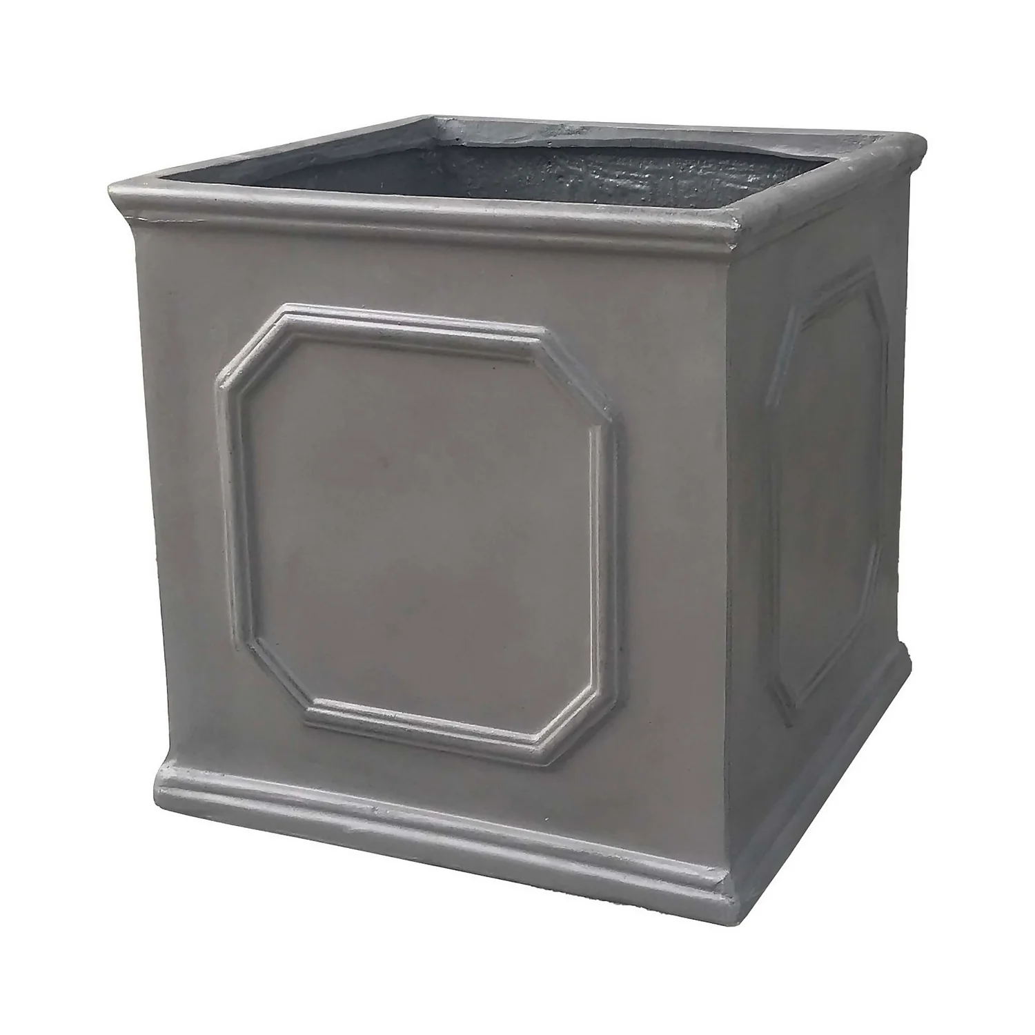 Mayfair Lead Cube Planter - 38cm 3 Mayfair Lead Cube Planter - 38cm