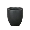Sierra Black Egg Garden Pot - 25cm -Green Haven Shop 12970077 2284933184737569