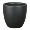 Sierra Black Egg Garden Pot - 38cm -Green Haven Shop 12970079 1624933184711820