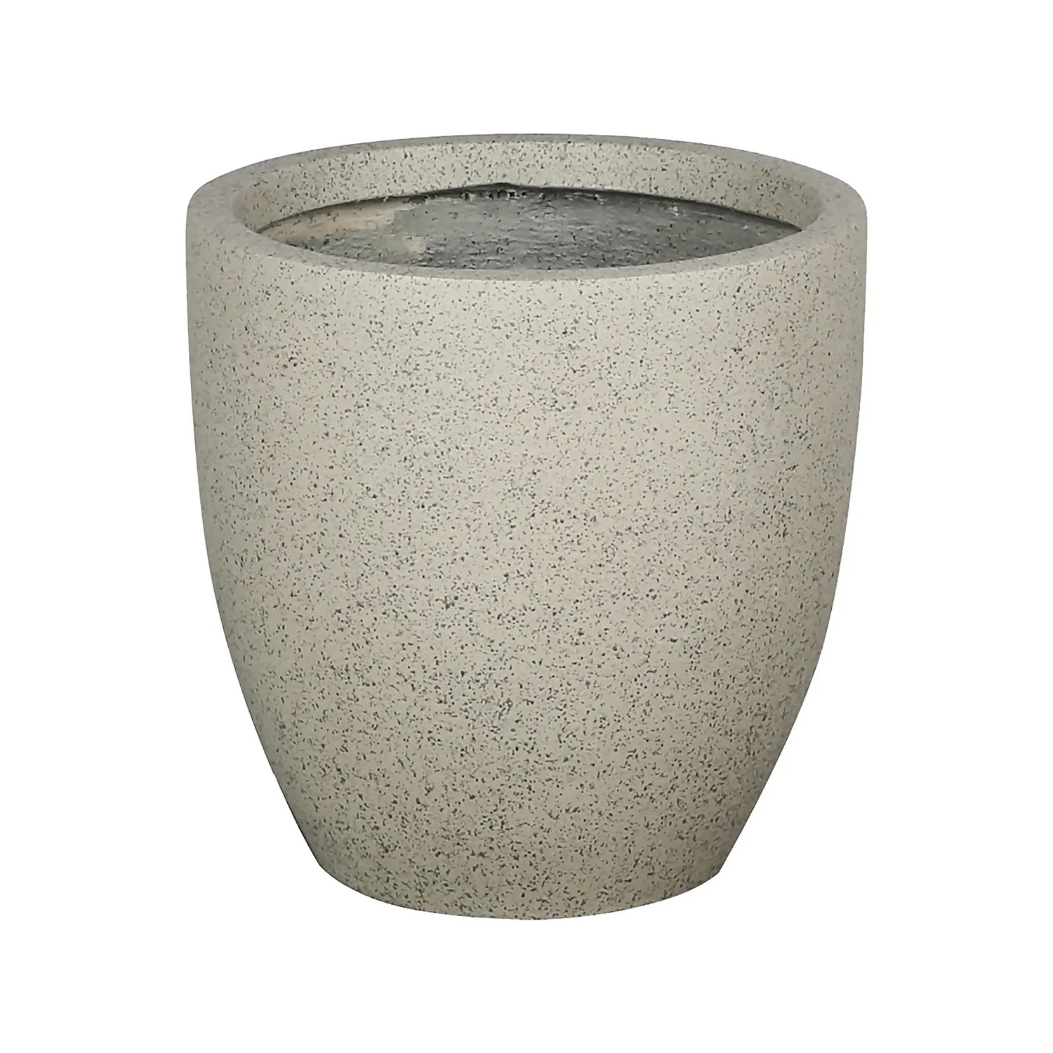 Sierra Cream Egg Garden Pot - 32cm 3 Sierra Cream Egg Garden Pot - 32cm