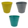 Ribbed Planter (3 Colour Mix) - 14cm -Green Haven Shop 13193958 1394933503988536