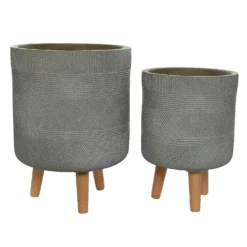 Liam Round Planter On 3 Legs - Large 10 Liam Round Planter On 3 Legs - Large -Green Haven Shop 13222479 1474929321115857