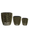 Kate Round Rattan Planter - Small -Green Haven Shop 13222504 3394934510990391