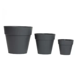 Soho Contemporary Grey Planter - 17cm -Green Haven Shop 13297715 1934932211175154