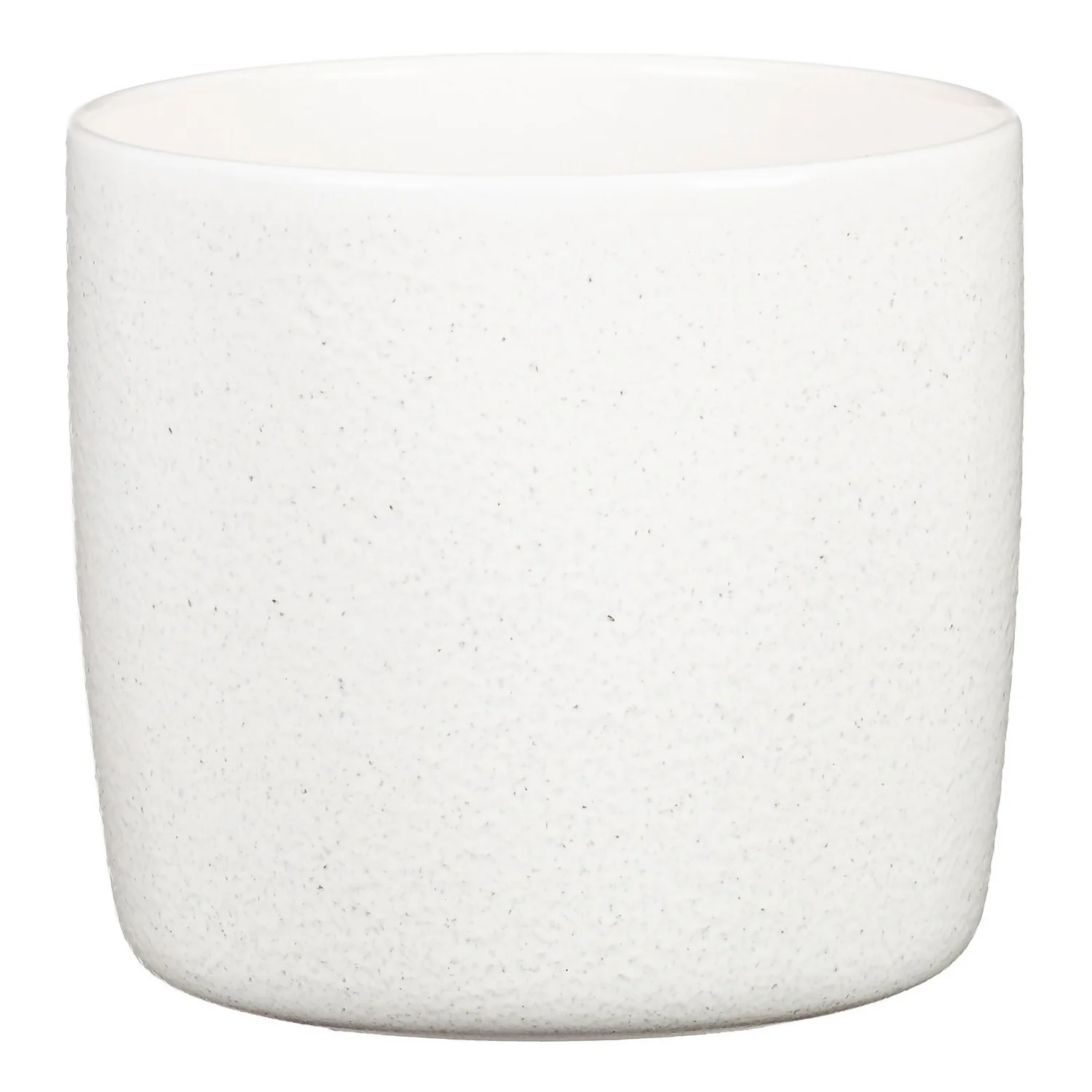 Perla White Plant Pot - 15cm 3 Perla White Plant Pot - 15cm