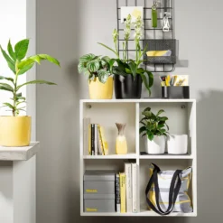 Perla White Plant Pot - 13cm -Green Haven Shop 13432916 5144914557567646