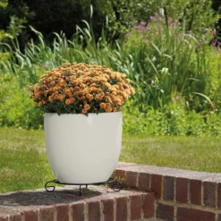 Glazed Cream Heritage Egg Pot - 32cm -Green Haven Shop 13441304 1044933184488176