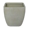 House Beautiful Roma Weave Square Pot Sand - 37cm -Green Haven Shop 13470688 1054933184528451