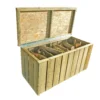 Shire Sawn Timber Garden Storage Log Box 4x2 -Green Haven Shop 13505350 1684931992665786