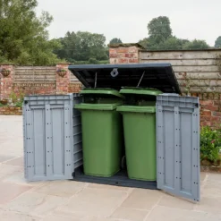 Keter Store It Out Ace Outdoor Garden Storage Shed 1200L - Grey / Graphite -Green Haven Shop 13531577 7064925770968030