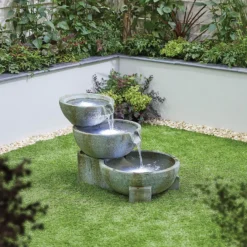 Stylish Fountain Oasis Water Feature With LEDs -Green Haven Shop 13846043 1974962028214646