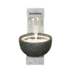 Stylish Fountain Solitary Pour Water Feature With LEDs -Green Haven Shop 13846046 1444962028332225