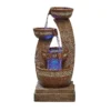 Stylish Fountain Azure Columns Water Feature With LEDs -Green Haven Shop 13846050 1994962027613467