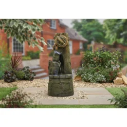 Stylish Fountain Enchanted Well Water Feature With LEDs -Green Haven Shop 13846056 8644962027612351