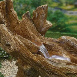 Stylish Fountain Knotted Willow Falls Water Feature With LEDs 10 Stylish Fountain Knotted Willow Falls Water Feature With LEDs -Green Haven Shop 13846064 1284962028036575