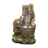 Stylish Fountain Playful Otters Water Feature With LEDs 2 Stylish Fountain Playful Otters Water Feature With LEDs -Green Haven Shop 13846072 1804962027658425