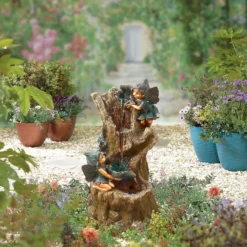 Stylish Fountain Spellbound Water Feature With LEDs 6 Stylish Fountain Spellbound Water Feature With LEDs -Green Haven Shop 13846074 3864962027486990