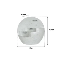 Stylish Fountain Kyoto Falls Garden Water Feature With LEDs -Green Haven Shop 13947170 1575005845138777