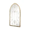 MirrorOutlet Metal Arched Decorative Window Garden Mirror - 100x50cm -Green Haven Shop 13950549 8424987138796472
