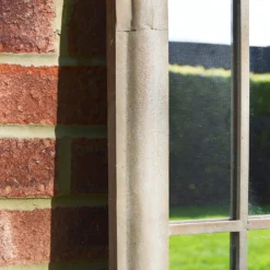 MirrorOutlet Somerley Sunflower Gothic Arch Large Garden Mirror - 150x61 Cm -Green Haven Shop 13950558 1904987173066099