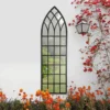 MirrorOutlet Somerley Secret Garden Rustic Arch Large Metal Garden Mirror - 160x47.5cm -Green Haven Shop 13950567 6284987139775369
