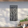 Amarelle Large Metal Tree Design Decorative Garden Screen - 120 X 60cm -Green Haven Shop 13950572 2094987139714889