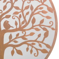 MirrorOutlet Bird Round Garden Mirror - 100cm -Green Haven Shop 13950584 6584987139948205