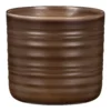 Scheurich Ripple Brown Indoor Pot - 17cm -Green Haven Shop 13953254 9044987119704457