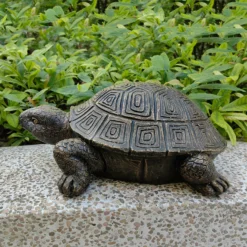 Bronze Look Tortoise Garden Ornament -Green Haven Shop 13965953 2005014597280979