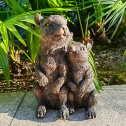 Bronze Look Squirrel Family Garden Ornament -Green Haven Shop 13965954 2035014597262265