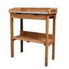 Garden Potting Bench With Two Drawers & Shelf -Green Haven Shop 13967031 1395014369023960