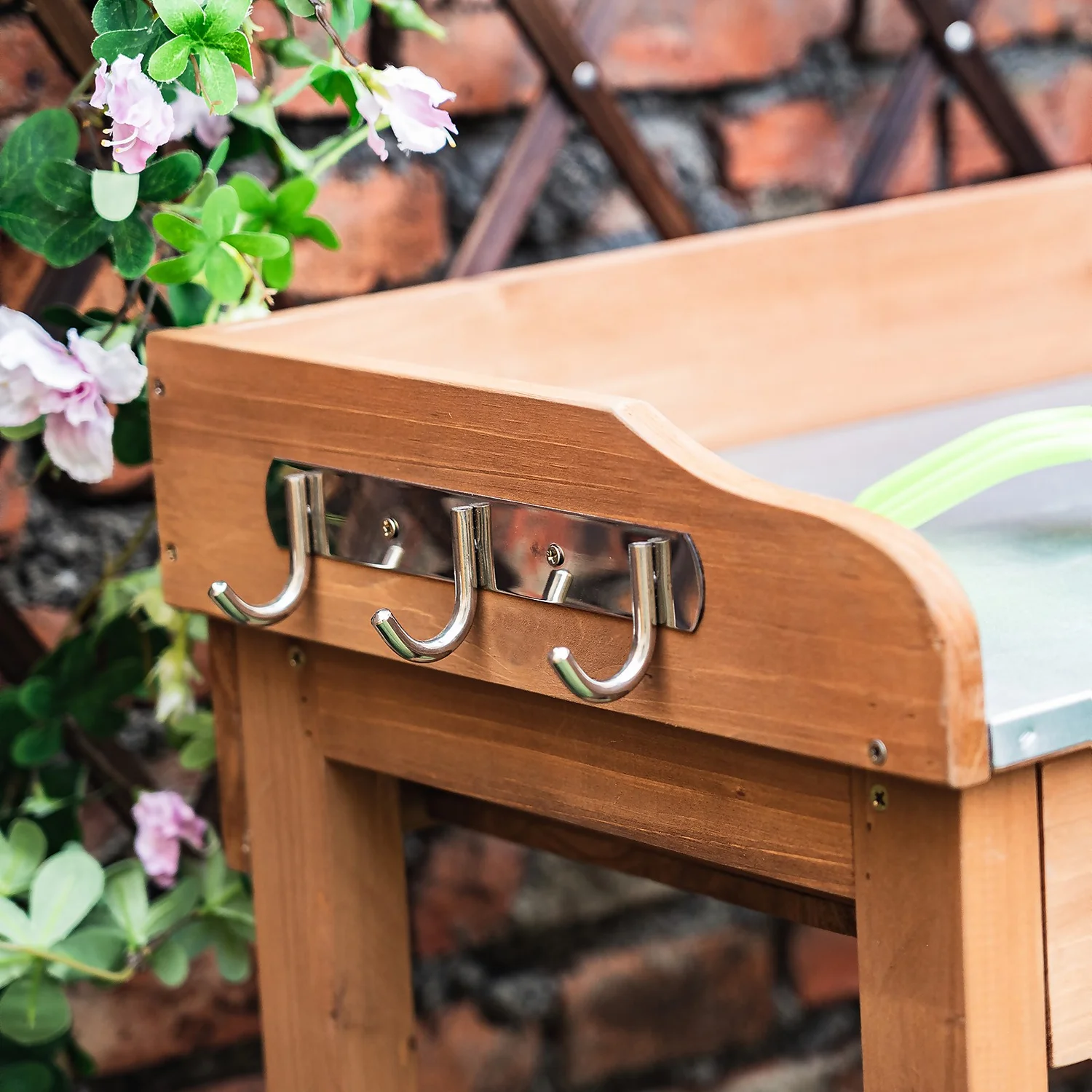 Garden Potting Bench With Two Drawers & Shelf 8 Garden Potting Bench With Two Drawers & Shelf - Image 6