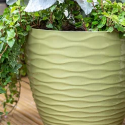 Wave Pot Olive - 33cm -Green Haven Shop 13973617 1765011239902025